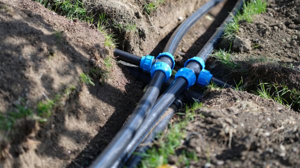 Underground Water Line Installation in Ogden