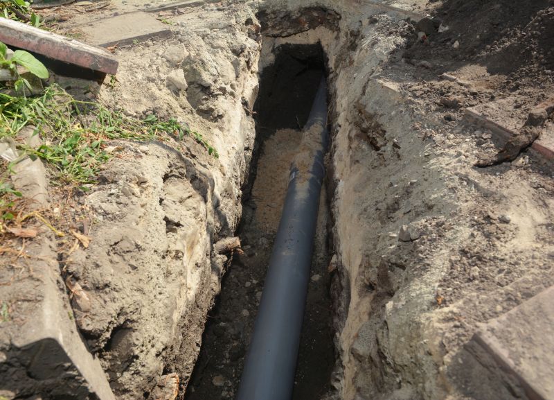 Plumbing Drain Installation detail